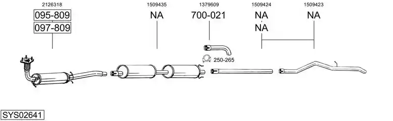 BOSAL SYS02641