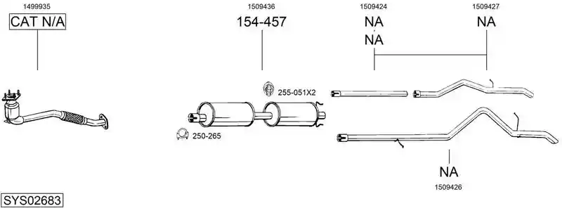 BOSAL SYS02683