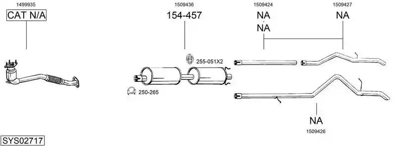 BOSAL SYS02717