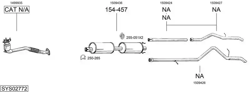 BOSAL SYS02772