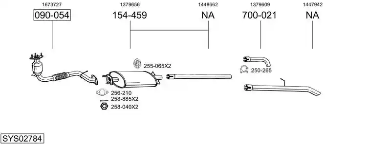 BOSAL SYS02784