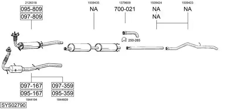 BOSAL SYS02790