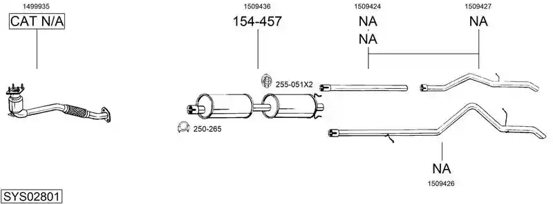 BOSAL SYS02801