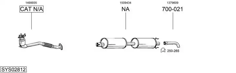 BOSAL SYS02812