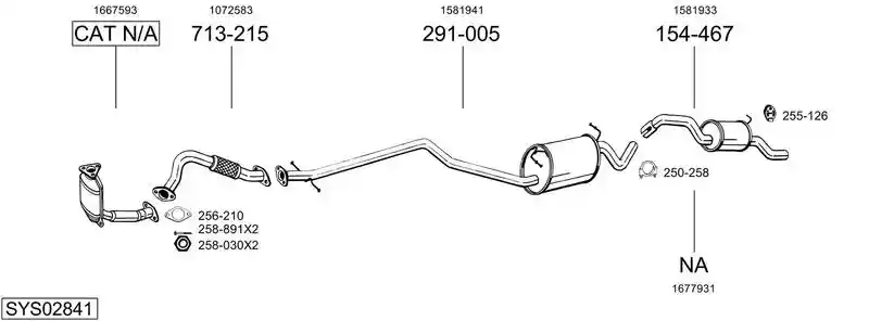 BOSAL SYS02841