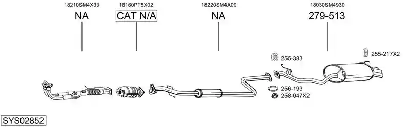BOSAL SYS02852