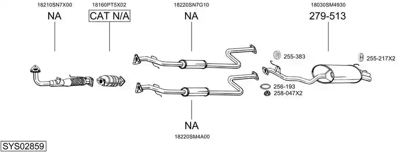 BOSAL SYS02859