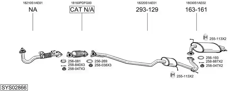 BOSAL SYS02866