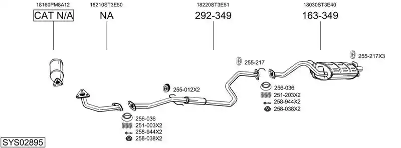 BOSAL SYS02895