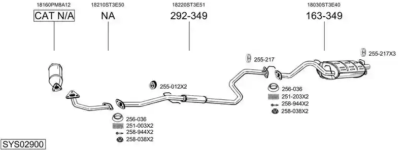 BOSAL SYS02900