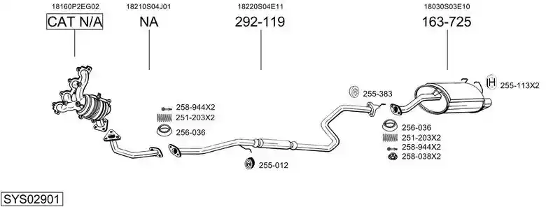 BOSAL SYS02901