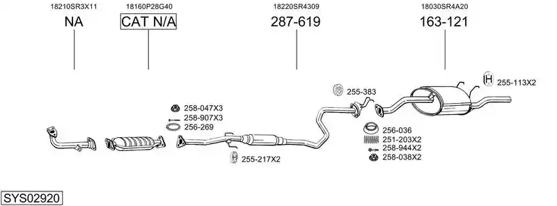 BOSAL SYS02920