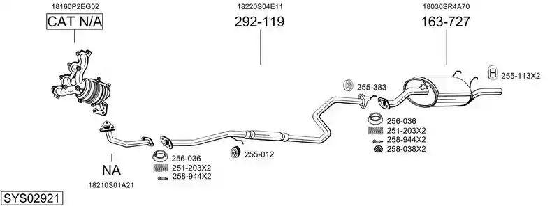 BOSAL SYS02921