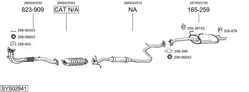 BOSAL SYS02941