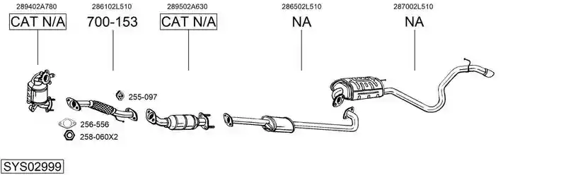 BOSAL SYS02999