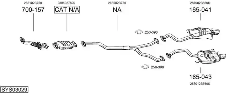 BOSAL SYS03029
