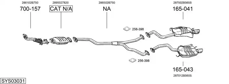 BOSAL SYS03031
