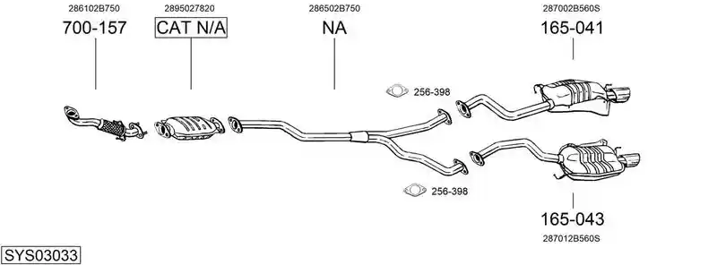 BOSAL SYS03033