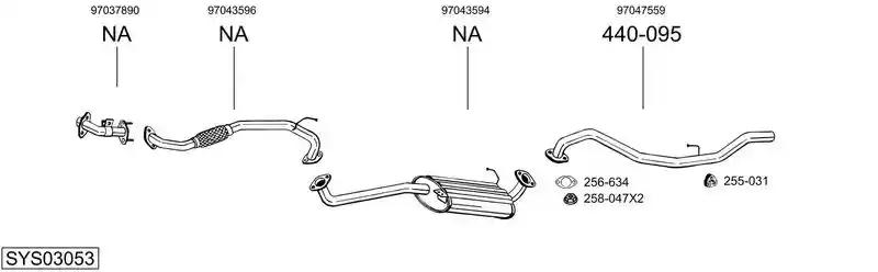 BOSAL SYS03053