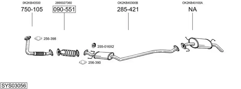 BOSAL SYS03056