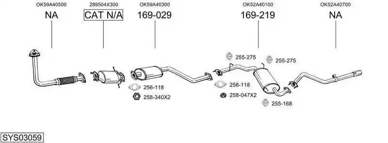 BOSAL SYS03059