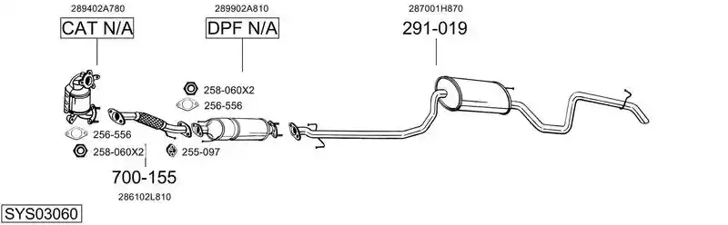 BOSAL SYS03060