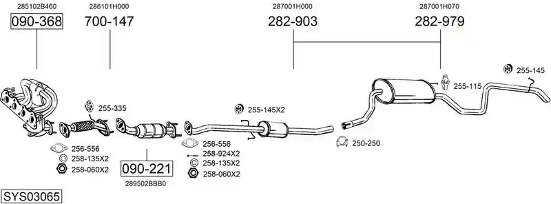 BOSAL SYS03065