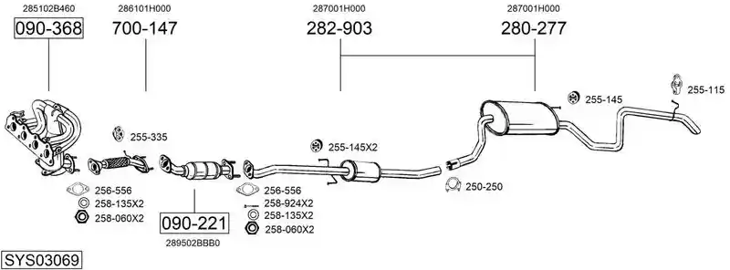 BOSAL SYS03069