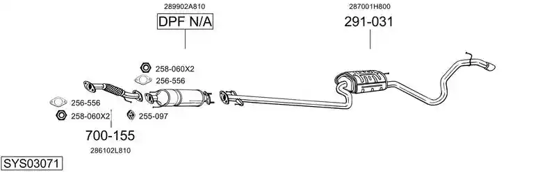 BOSAL SYS03071