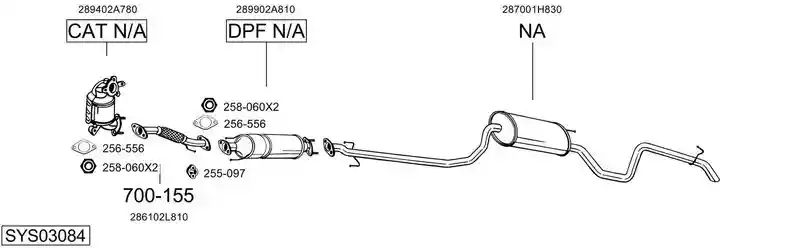 BOSAL SYS03084