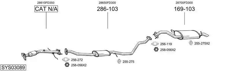 BOSAL SYS03089