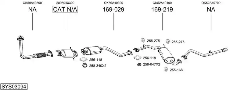 BOSAL SYS03094
