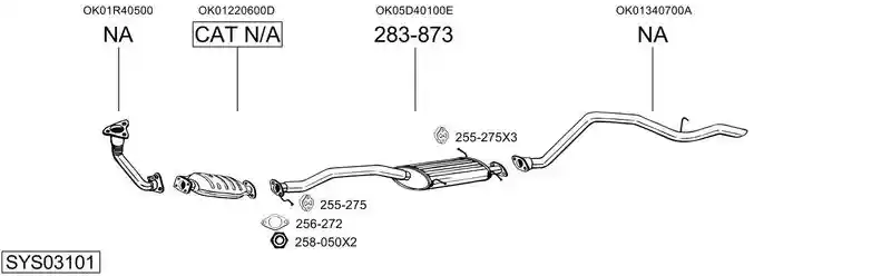 BOSAL SYS03101