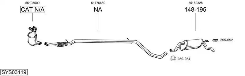 BOSAL SYS03119