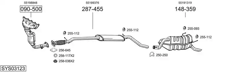 BOSAL SYS03123
