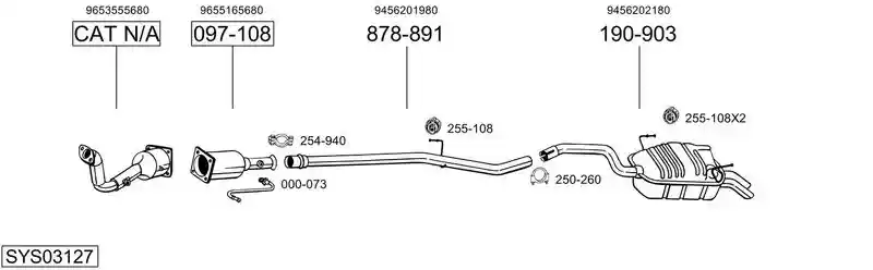 BOSAL SYS03127