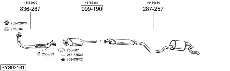 BOSAL SYS03131