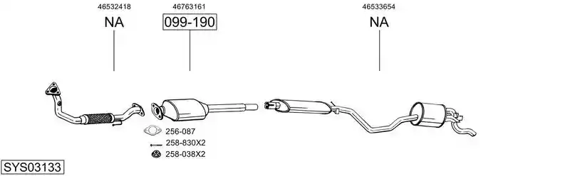 BOSAL SYS03133