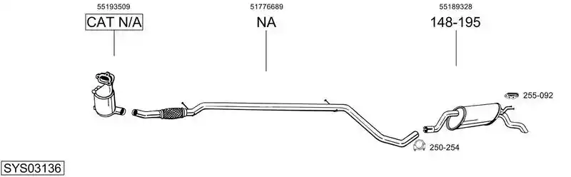 BOSAL SYS03136