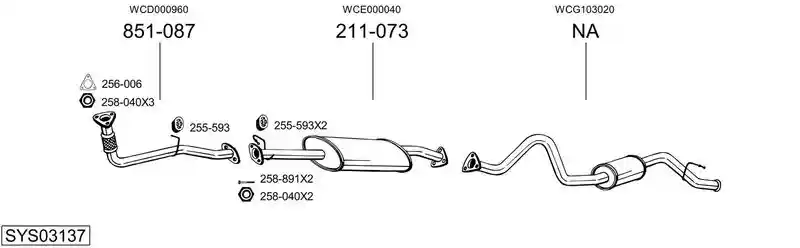 BOSAL SYS03137