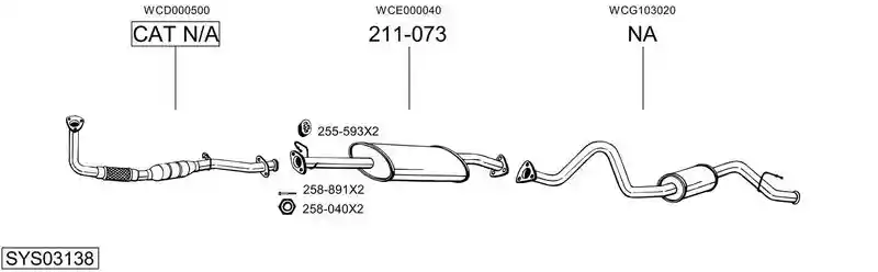 BOSAL SYS03138