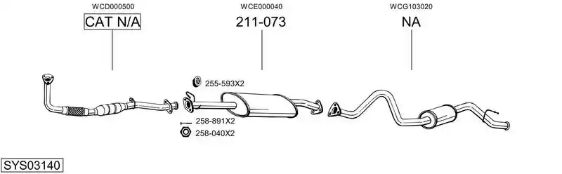 BOSAL SYS03140