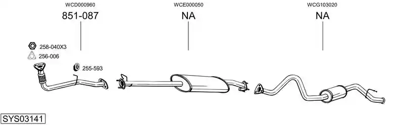 BOSAL SYS03141