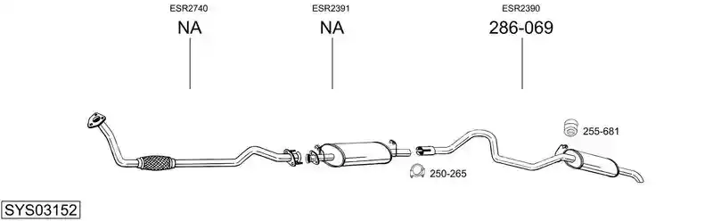 BOSAL SYS03152