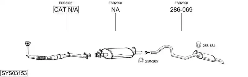 BOSAL SYS03153