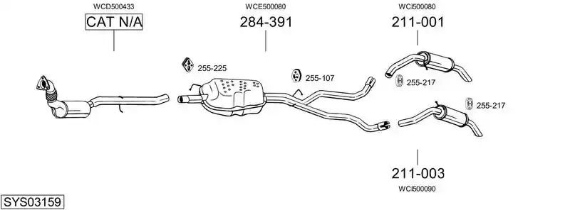 BOSAL SYS03159