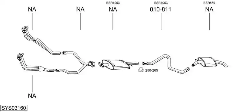 BOSAL SYS03160