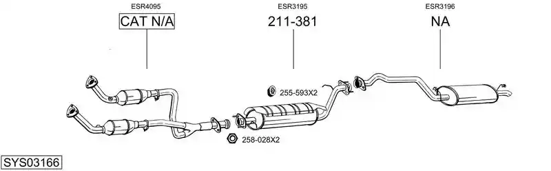 BOSAL SYS03166