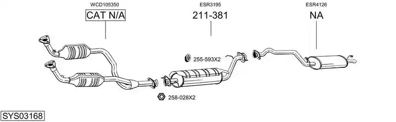 BOSAL SYS03168