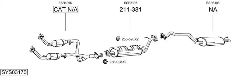 BOSAL SYS03170